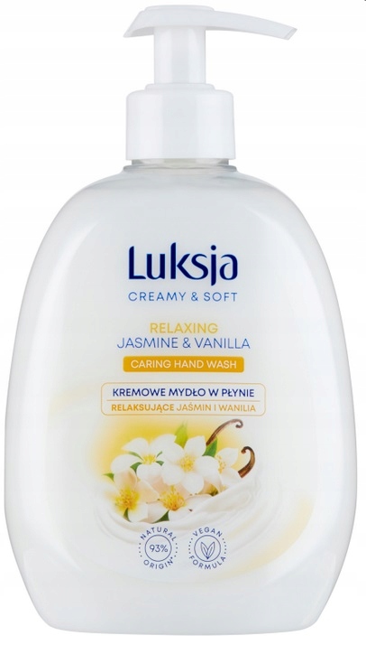 

Luksja Mydło w Płynie Kremowe Jaśmin Wanilia 500ml