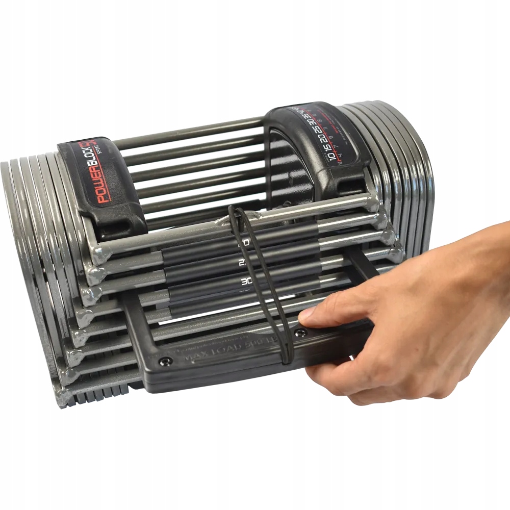 Hantle regulowane 4,5- 22,7kg PowerBlock żeliwne 2szt. Model PBSP50