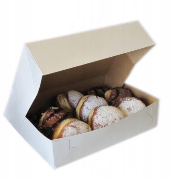 

Pudełka na Pączki ciasto weselne 31x22x8cm 15szt