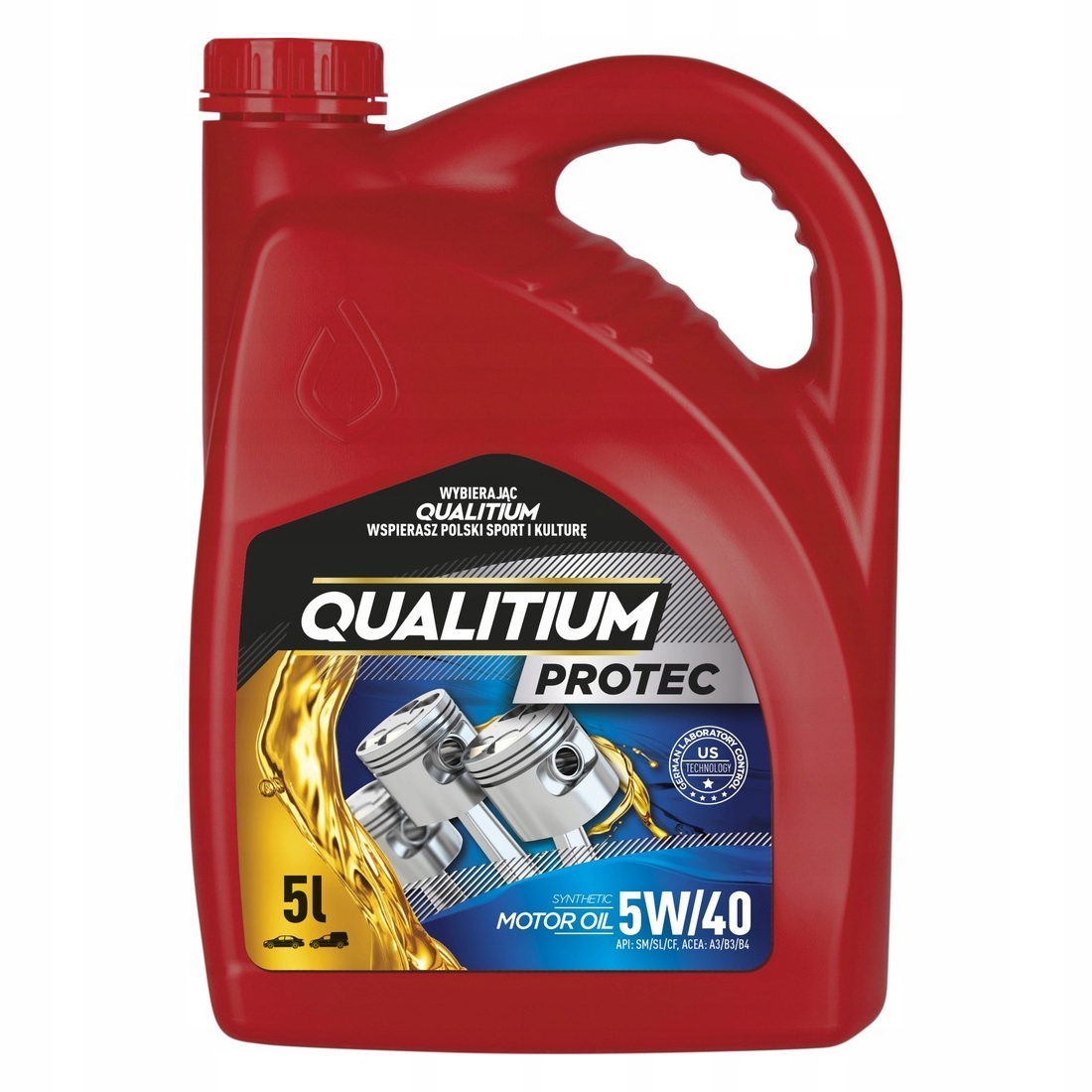 Olej silnikowy Qualitium syntetyczny 5W-40 5 l