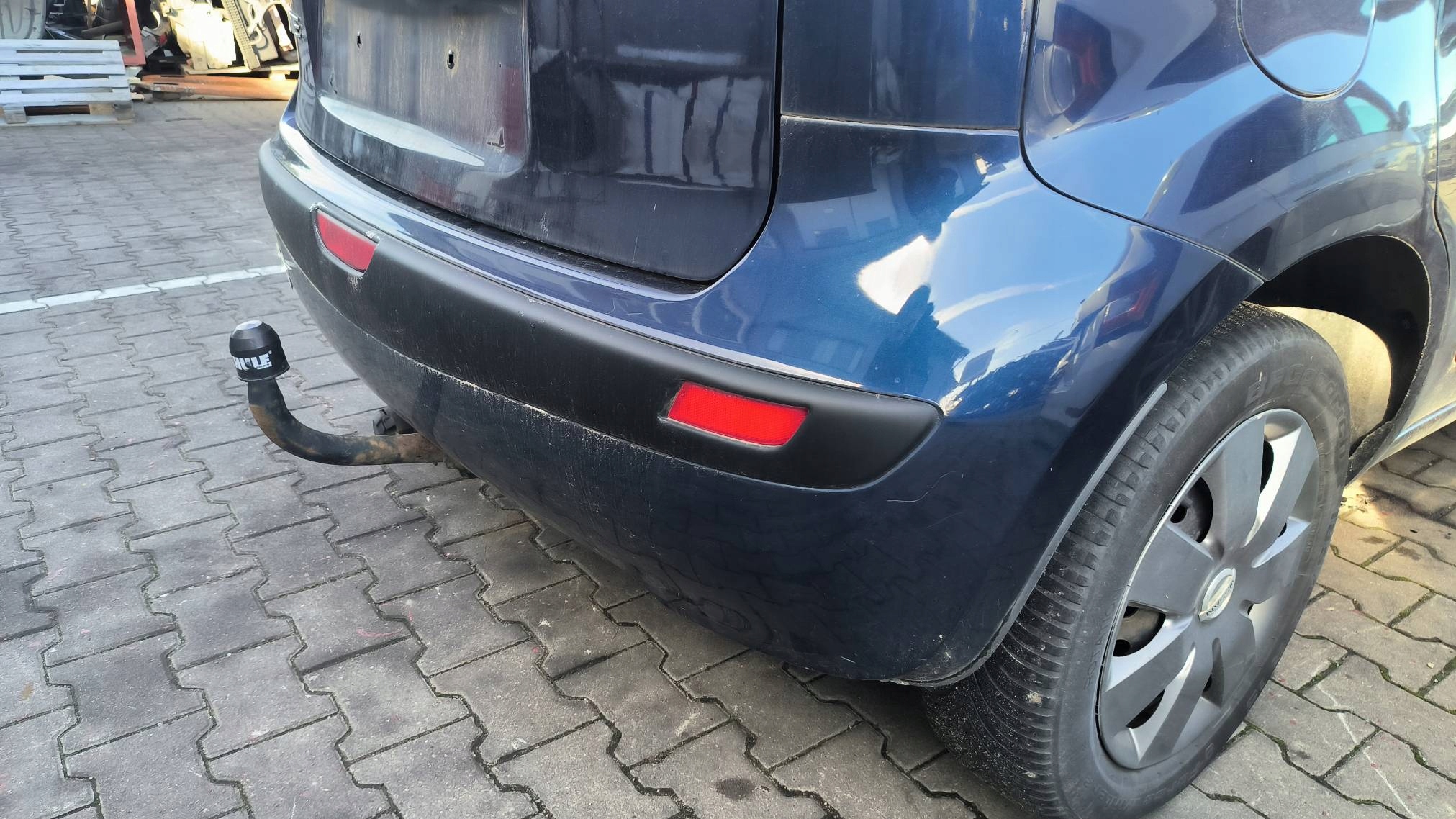 nárazník záď BW9 NISSAN NOTE