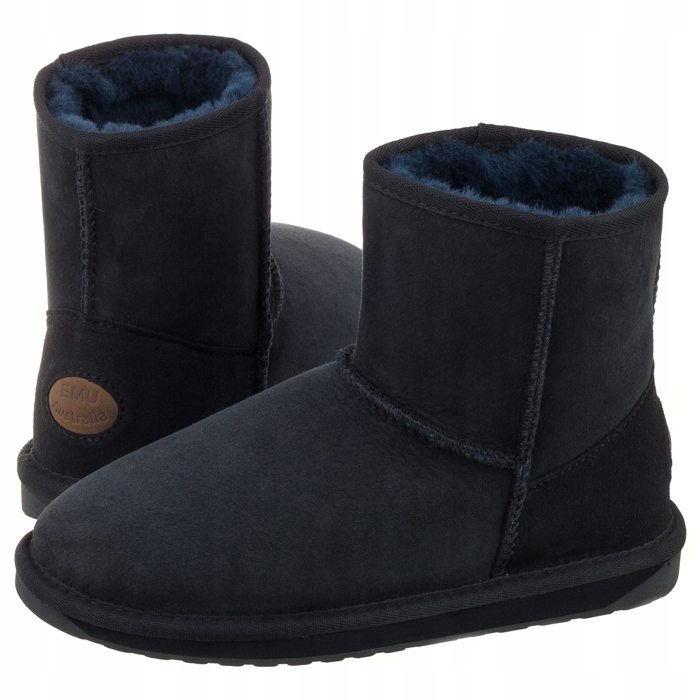 Teplé zimní boty Dámské kozačky Emu Australia Stinger, modré