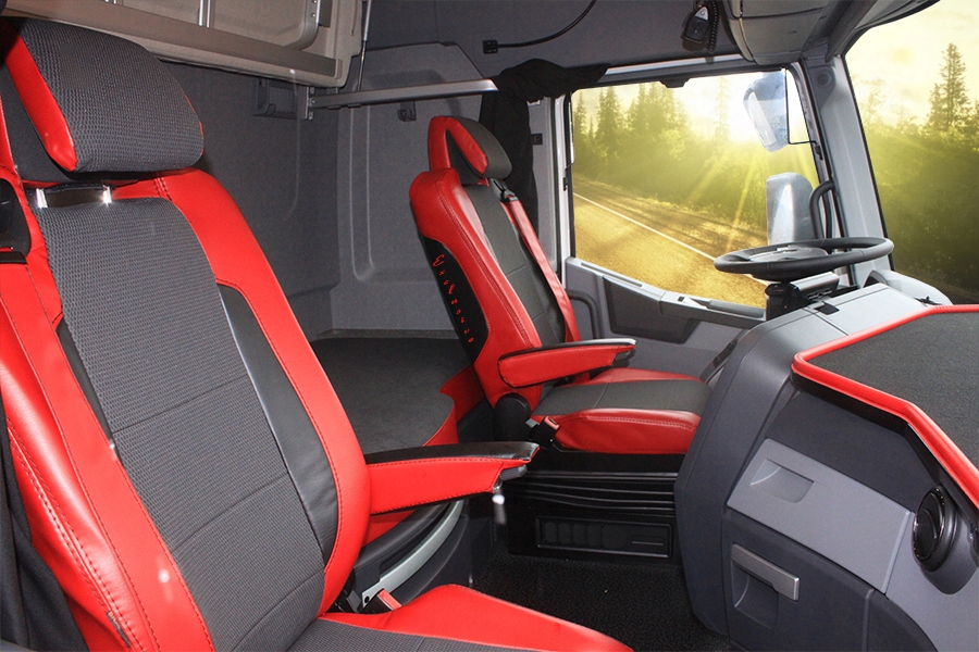 POKROWCE SIEDZEŃ TIR RENAULT T SKAJ ECO SKÓRA Przeznaczenie komplet siedzeń
