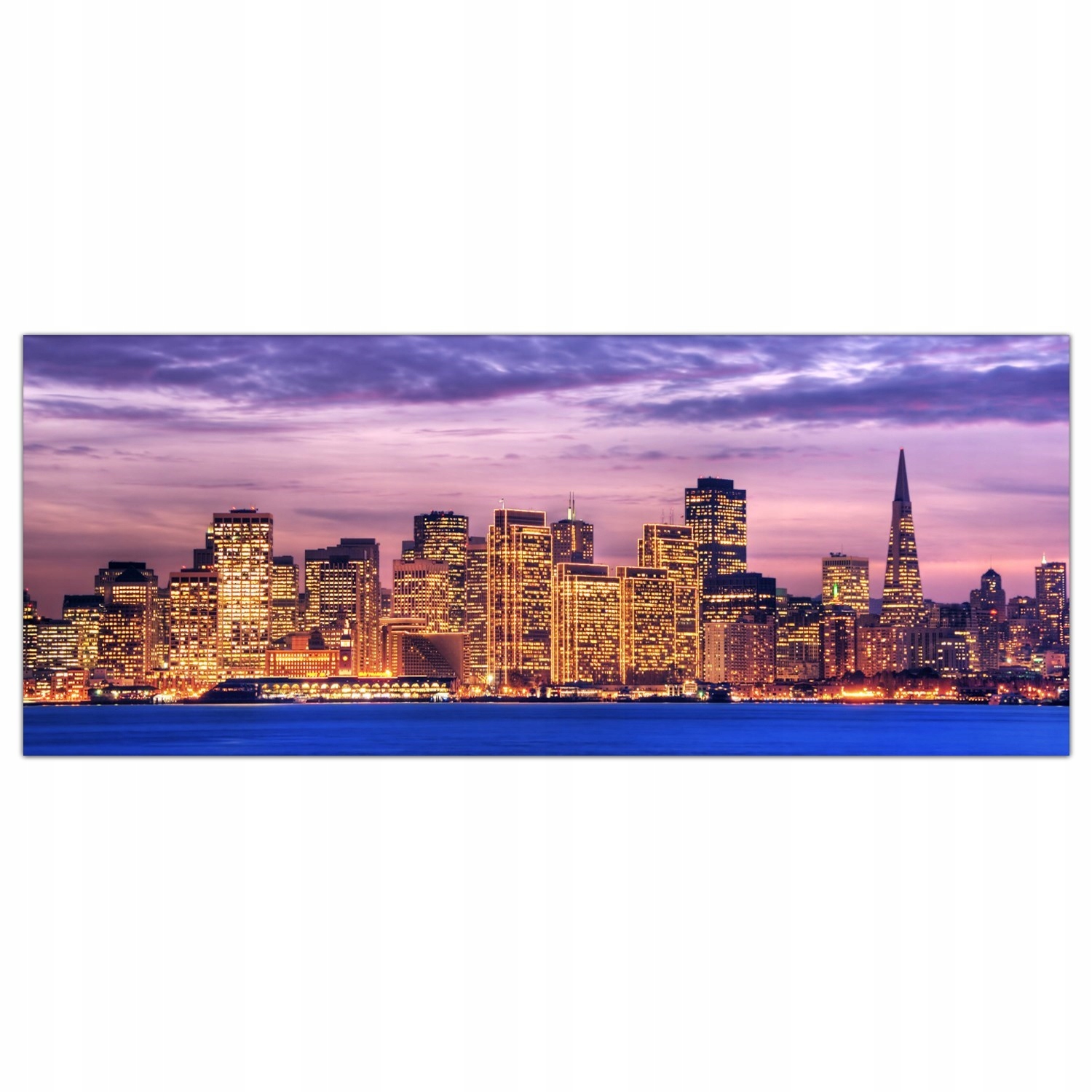 San Francisco Město 125x50 Skleněné panely kuchyně