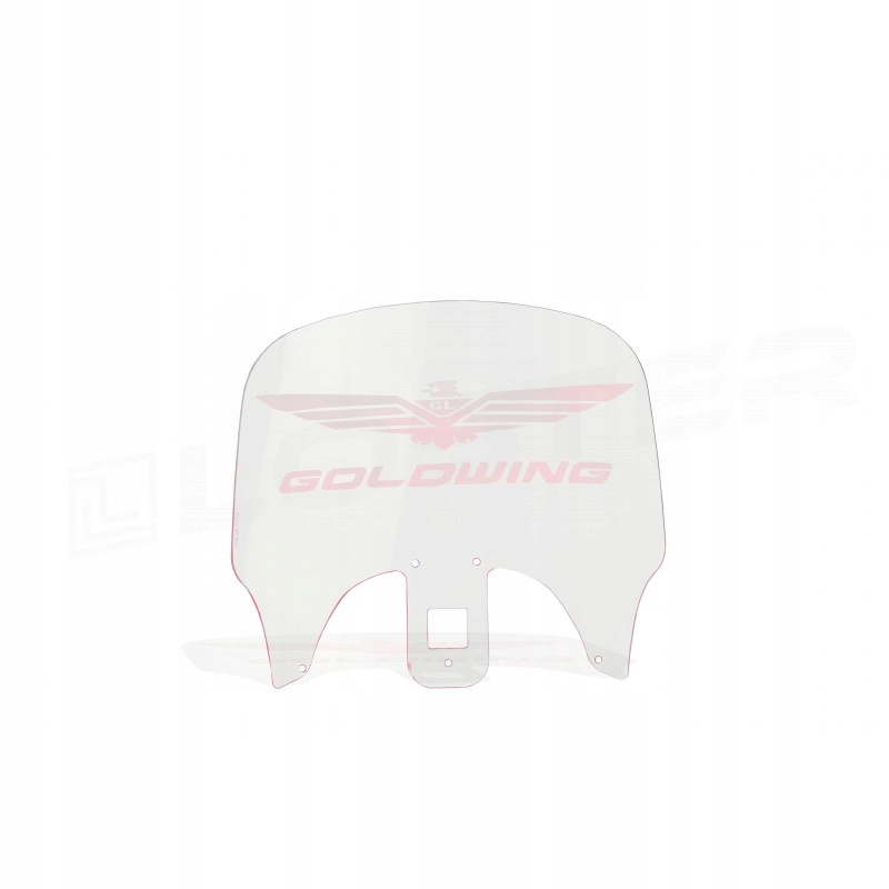 Honda Gl 1800 Gold Wing (41 cm) Zadní s gravírováním Motocyklové sklo