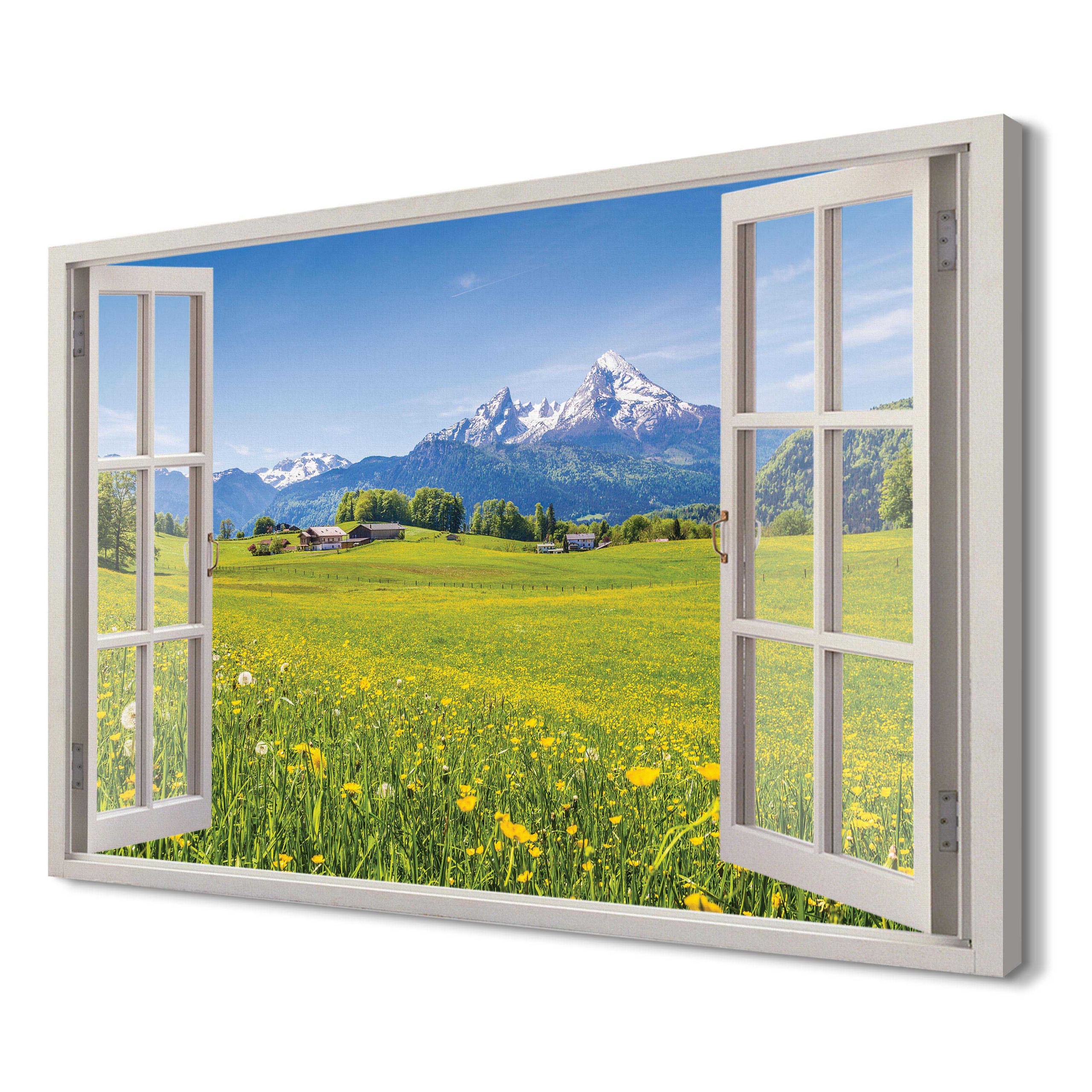 

Łąki alpejskie Obraz powiększający wnętrze 120x80