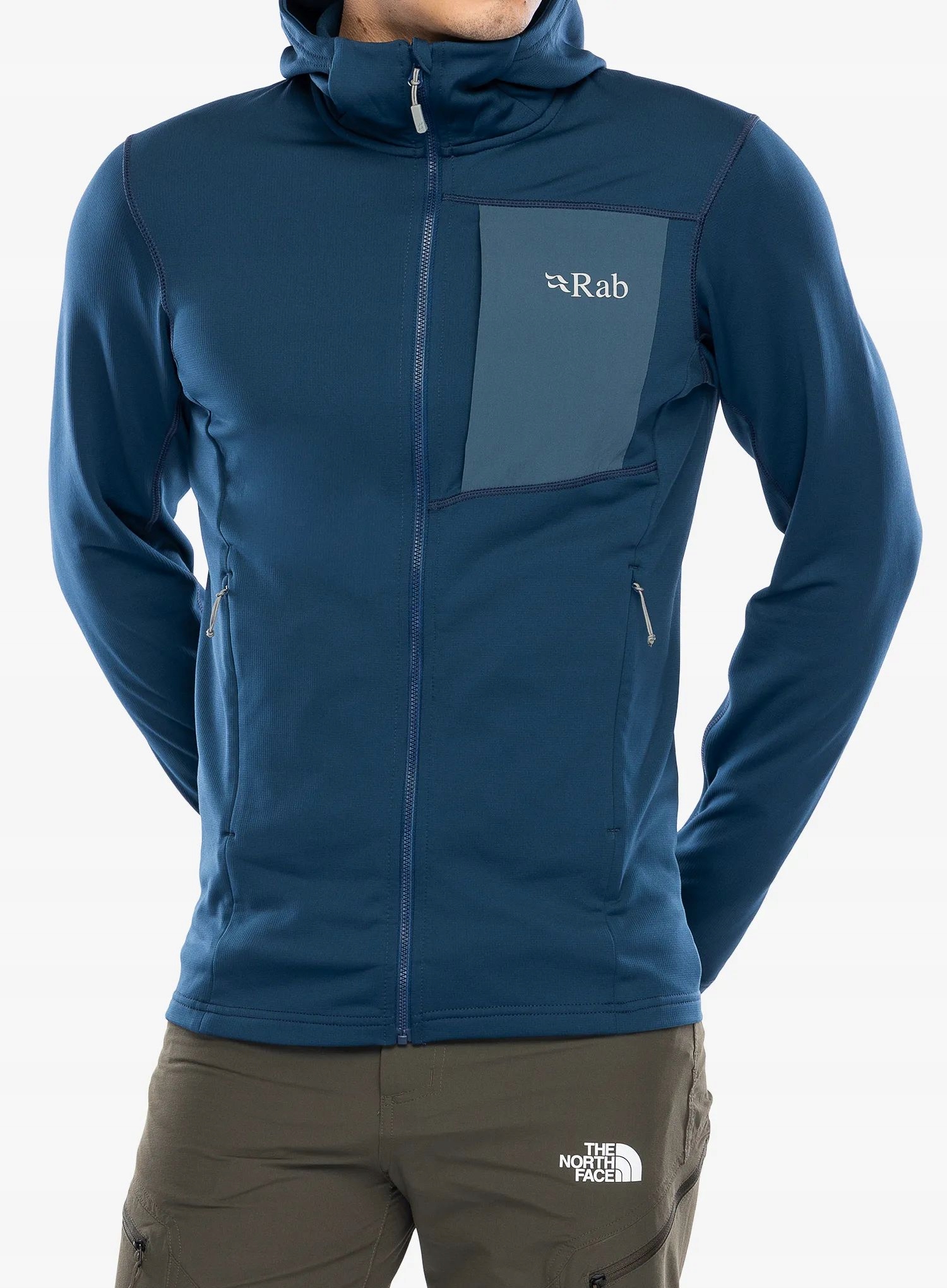 Bluza z kapturem Rab Superflux Hoody tempest blue M