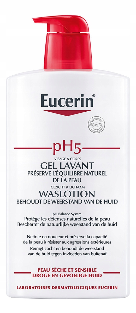 Eucerin pH5 Waschlotion Żel pod prysznic delikatny 1000ml