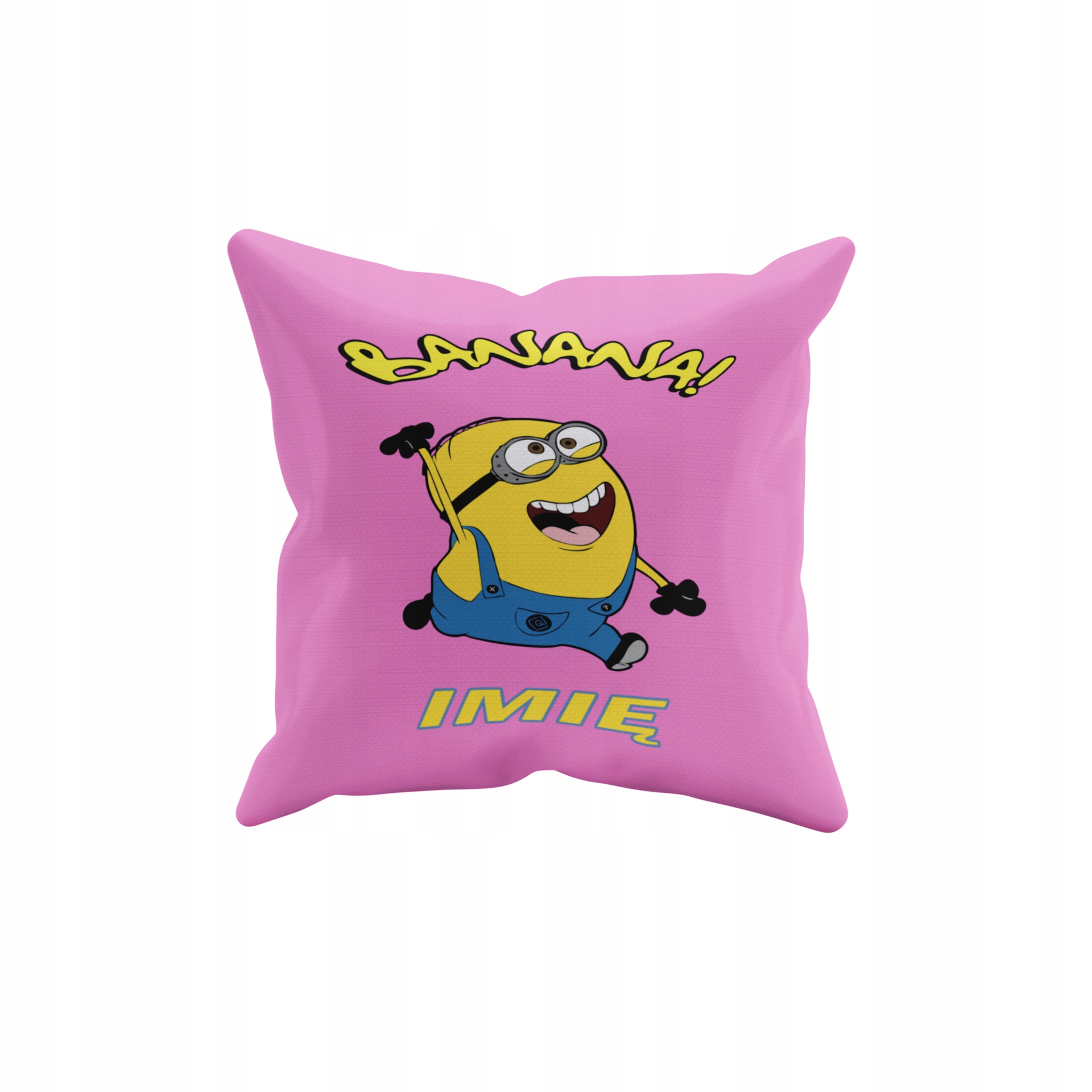 POSZEWKA NA PODUSZKĘ JAŚKA DO PRZEDSZKOLA MINIONKI + IMIĘ GRATIS Waga produktu z opakowaniem jednostkowym 0.5 kg