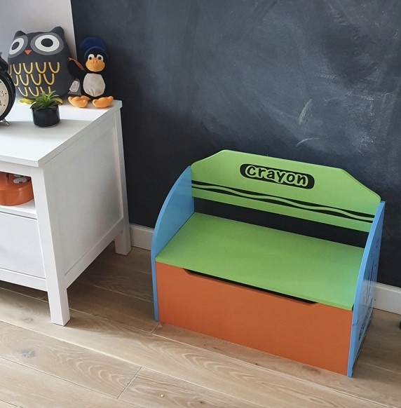 HIT! ŁAWECZKA DLA DZIECI ZE SCHOWKIEM - NOWOŚĆ! Marka TS Interior