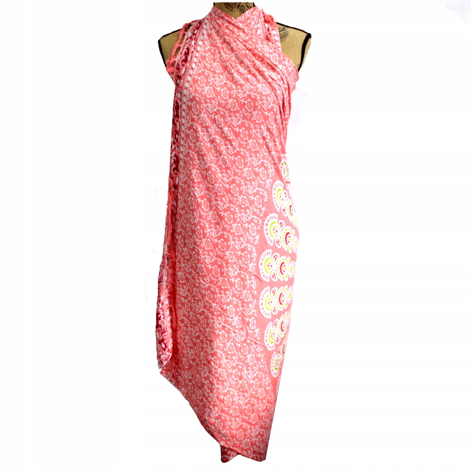 

Sarong Mandala - Różowy