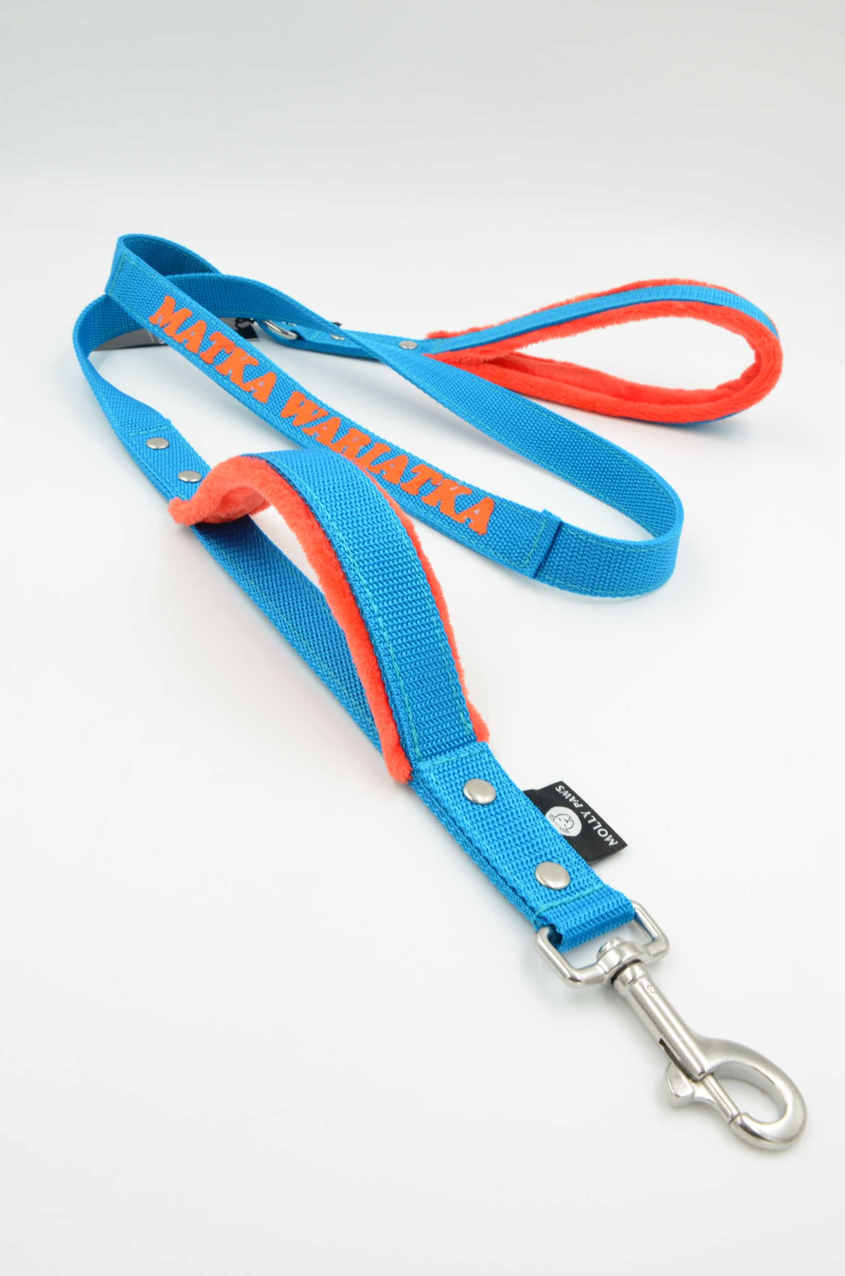 Levně Vodítko s dvojitou rukojetí a výšivkou