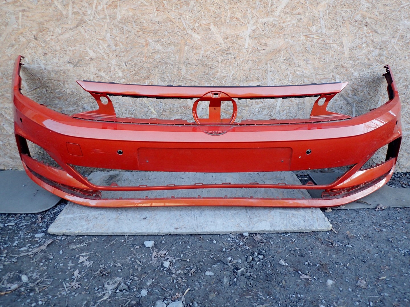 bumper front front VW VOLKSWAGEN POLO 2G 6 VI