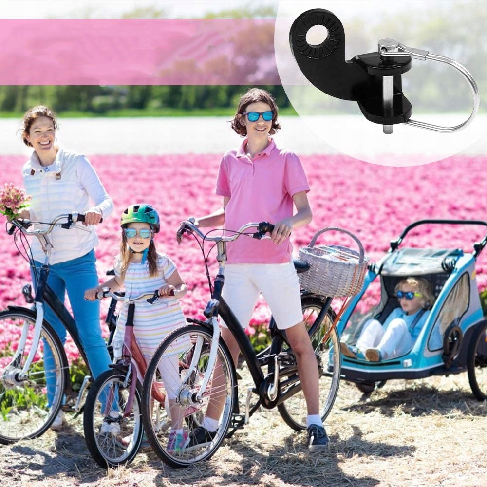 ZACZEP DO PRZYCZEPKA ROWEROWA UCHWYT DYSZEL HAK x2 Model Przyczepki rowerowe