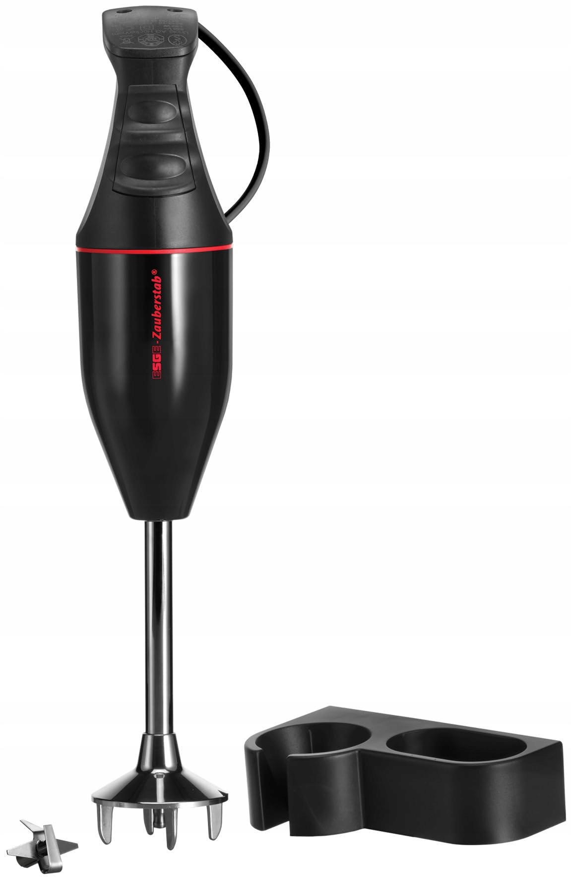 Esge Zauberstab 90129 M 100 tyčový mixér, černý, 120 W, Made in Switzerland