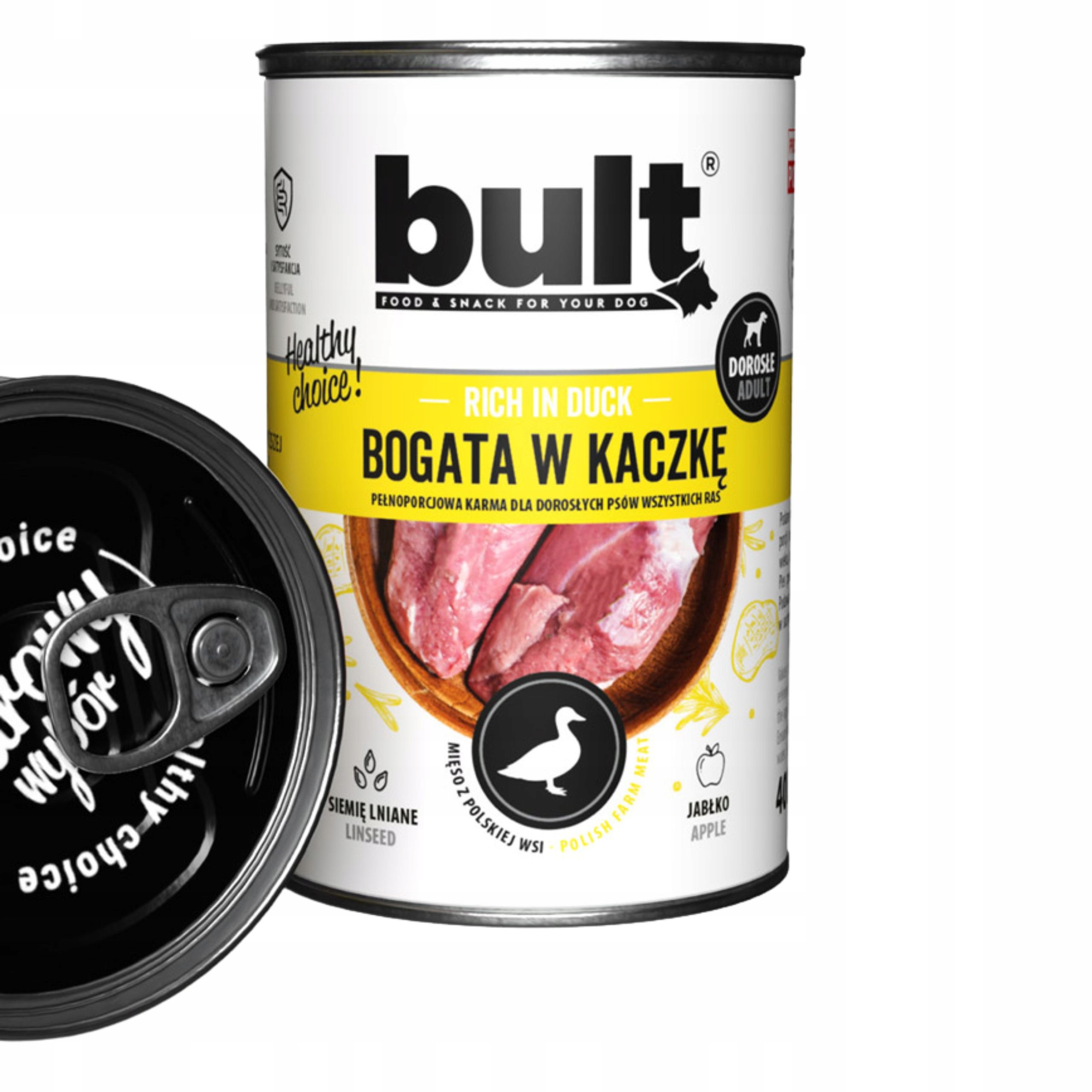 Levně Bult krmivo mokrá kachna 0,4 kg