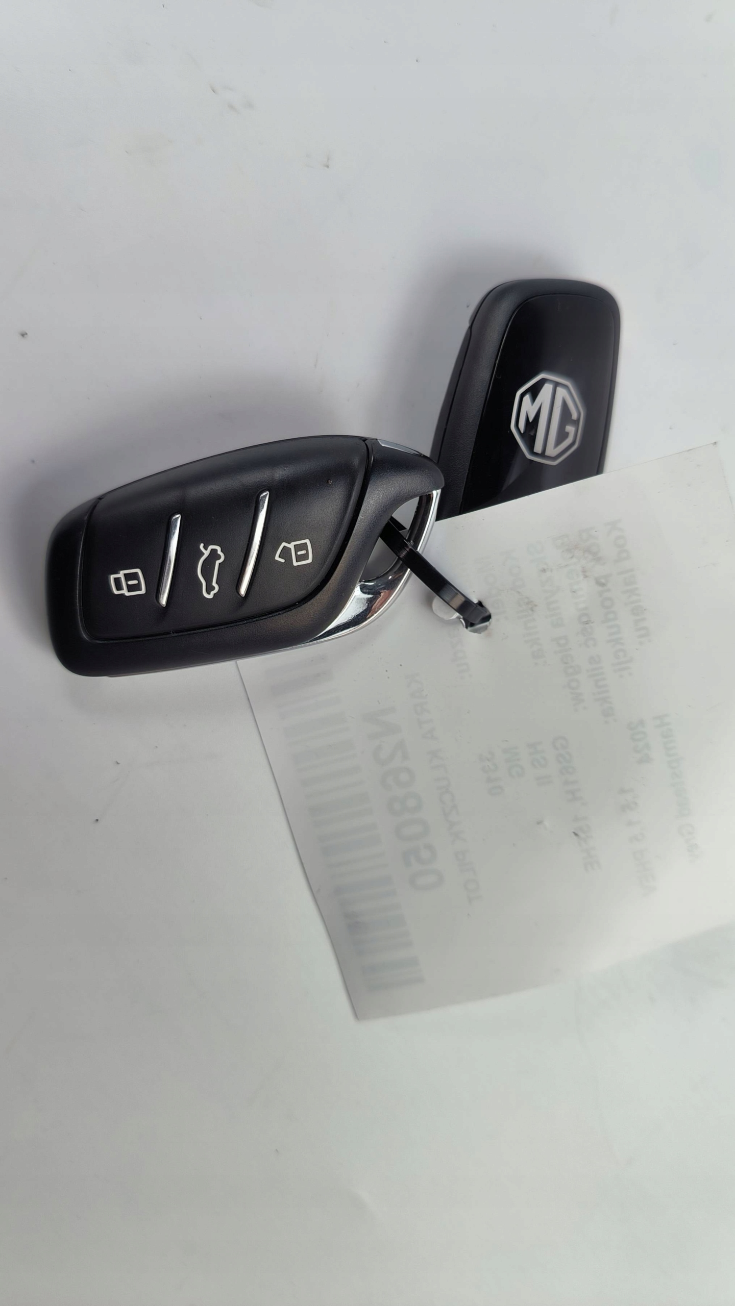 KARTA Clé PILOT MG HS II