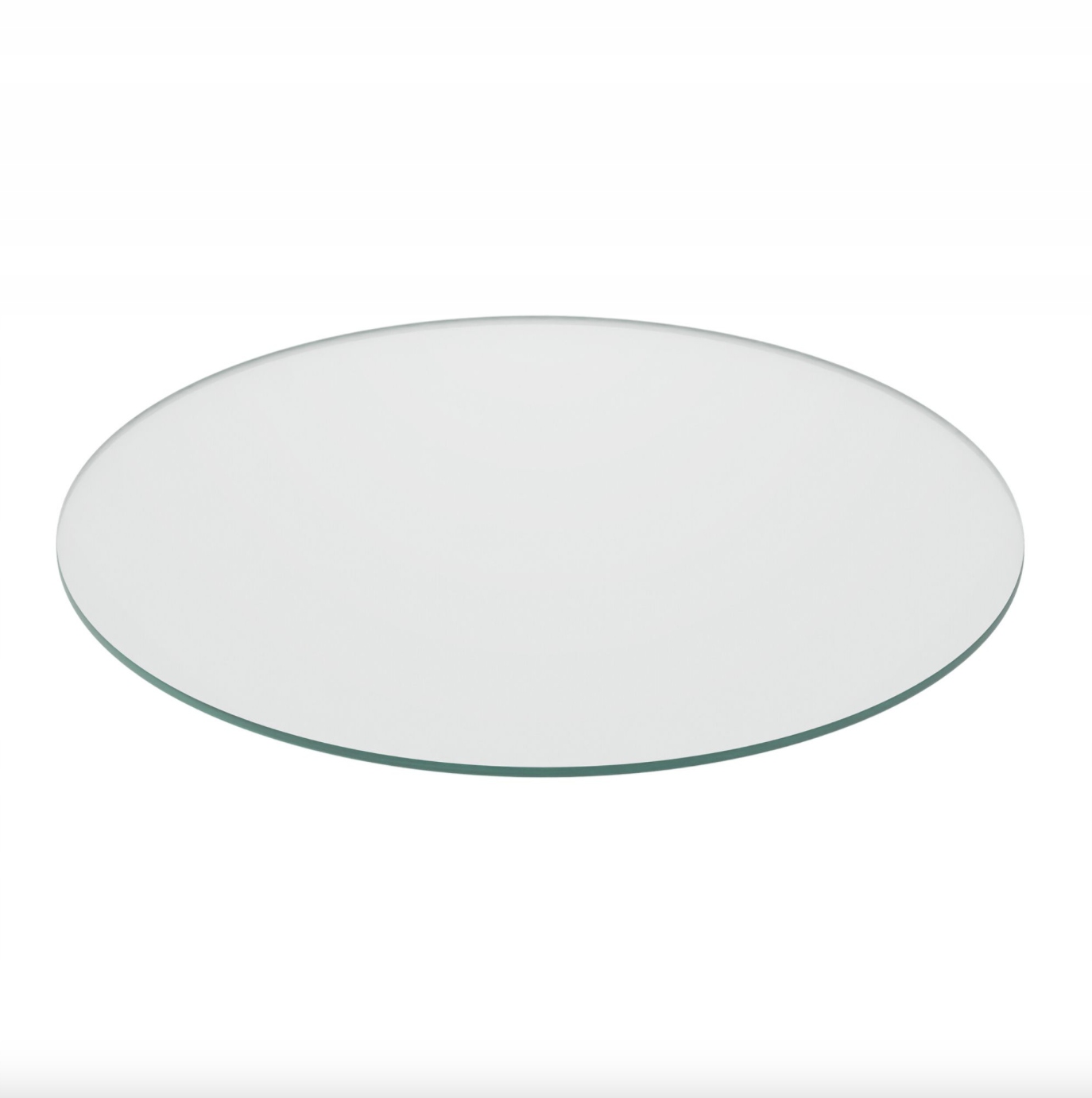 Tvrzená skleněná deska 60 cm 8 mm Esg Skleněné sklo pro stůl a krb (h766)