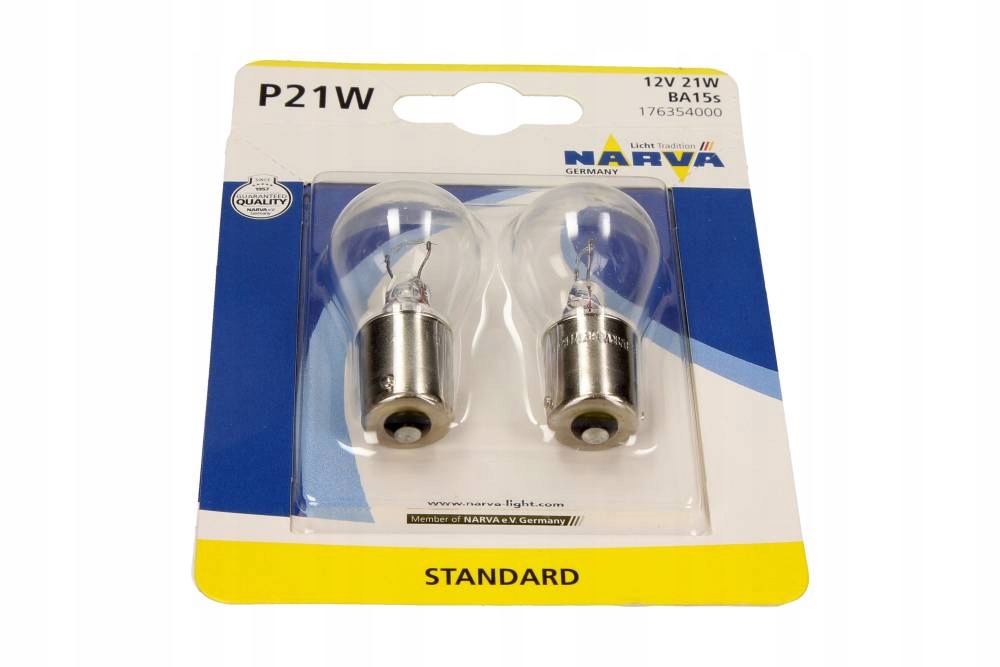 

Żarówka P21W 12V/21W Blister 2szt