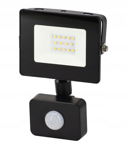 

Lampa Naświetlacz Led 10W 4K Z Czujnik Ruchu