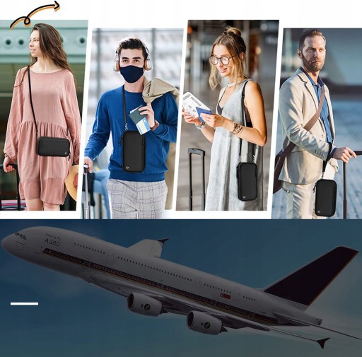 ORGANIZER ETUI PODRÓŻNY PORTFEL NA DOKUMENTY RFID Model ETUI