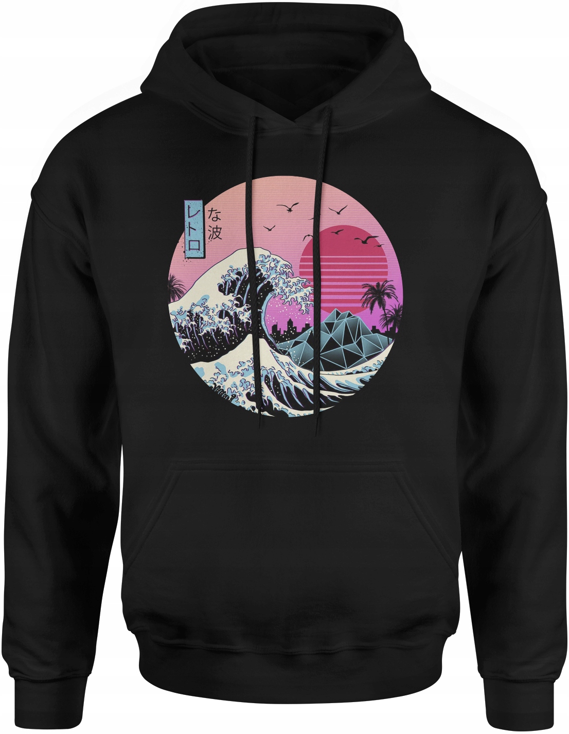 

Bluza Z Nadrukiem Męska W Stylu Japońskim Rozm. S