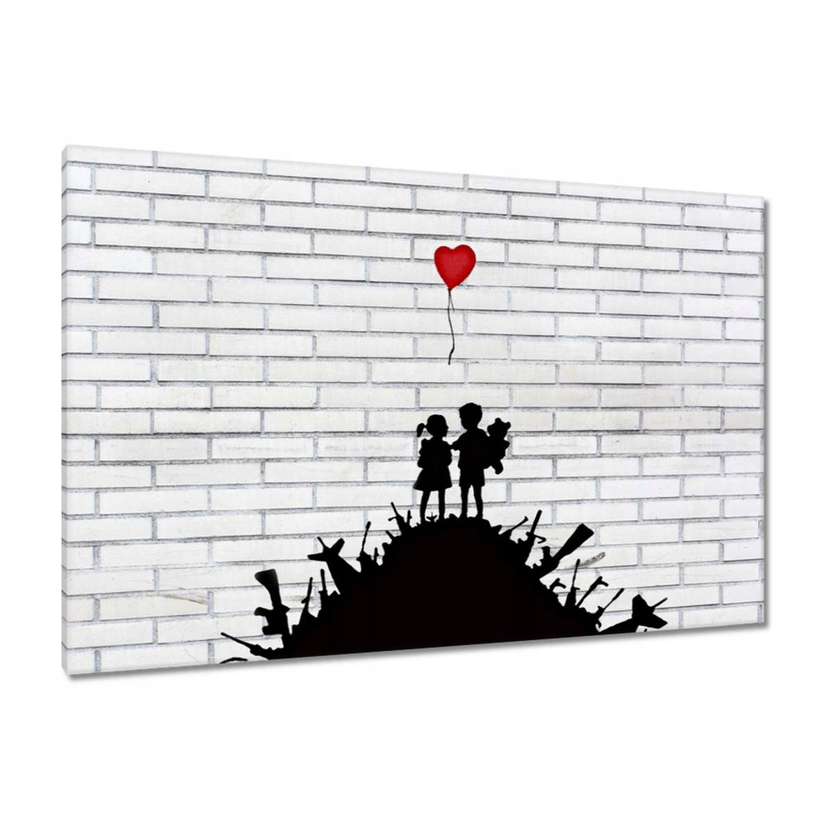 Obrazy 120x80 Banksy Hora zbraně Balón