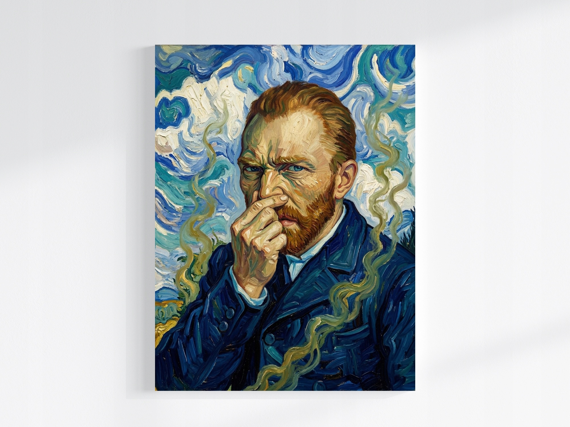 Obraz Na Plátně Canvas Portrét Vincent Van Gogh Toaleta Wc 75x100