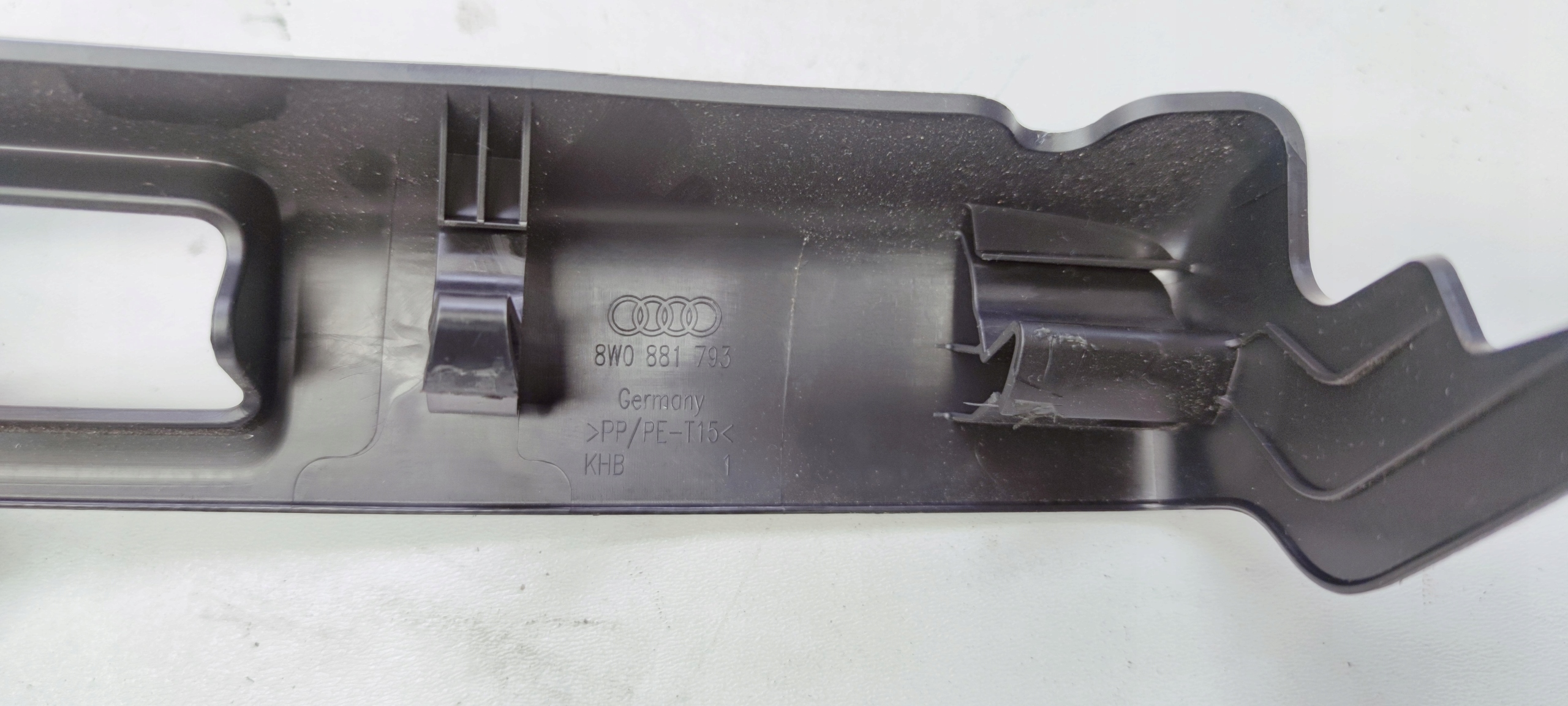 cover spoiler seat front AUDI A4 B9 8W0881793