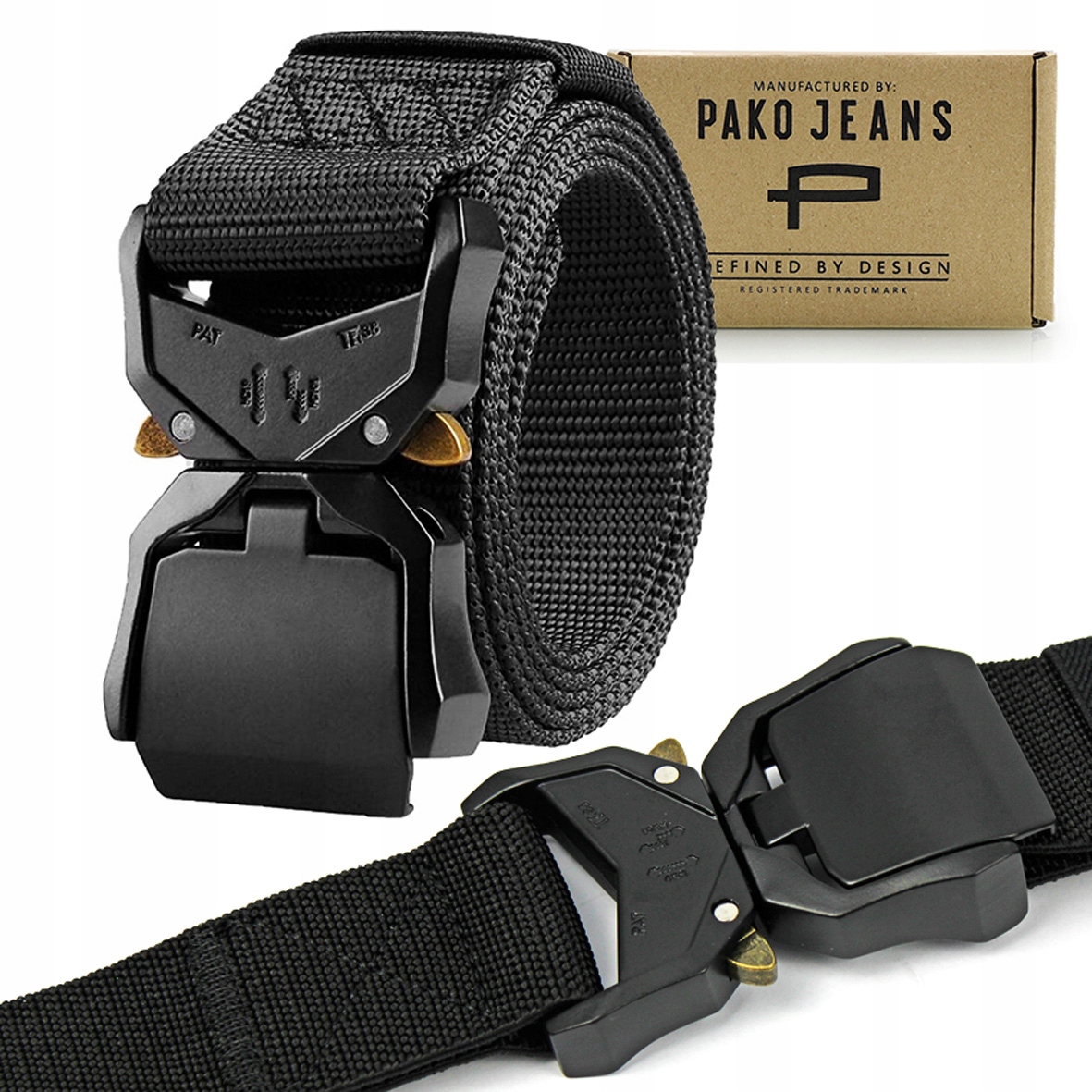 

Pasek parciany taktyczny elastyczny mocny pas