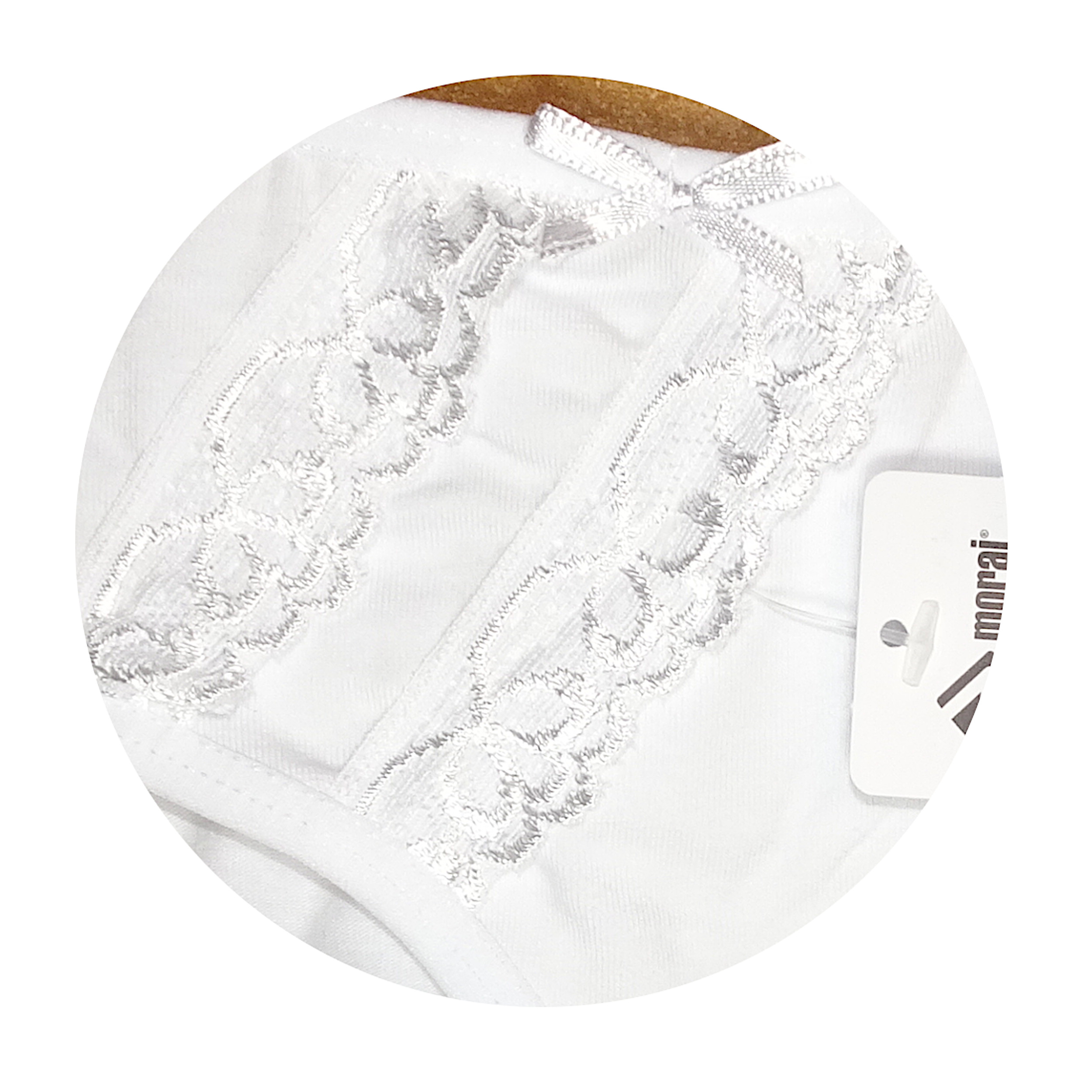 1x DZIEWCZĘCE figi majtki MORAJ białe 134-140 Marka Moraj