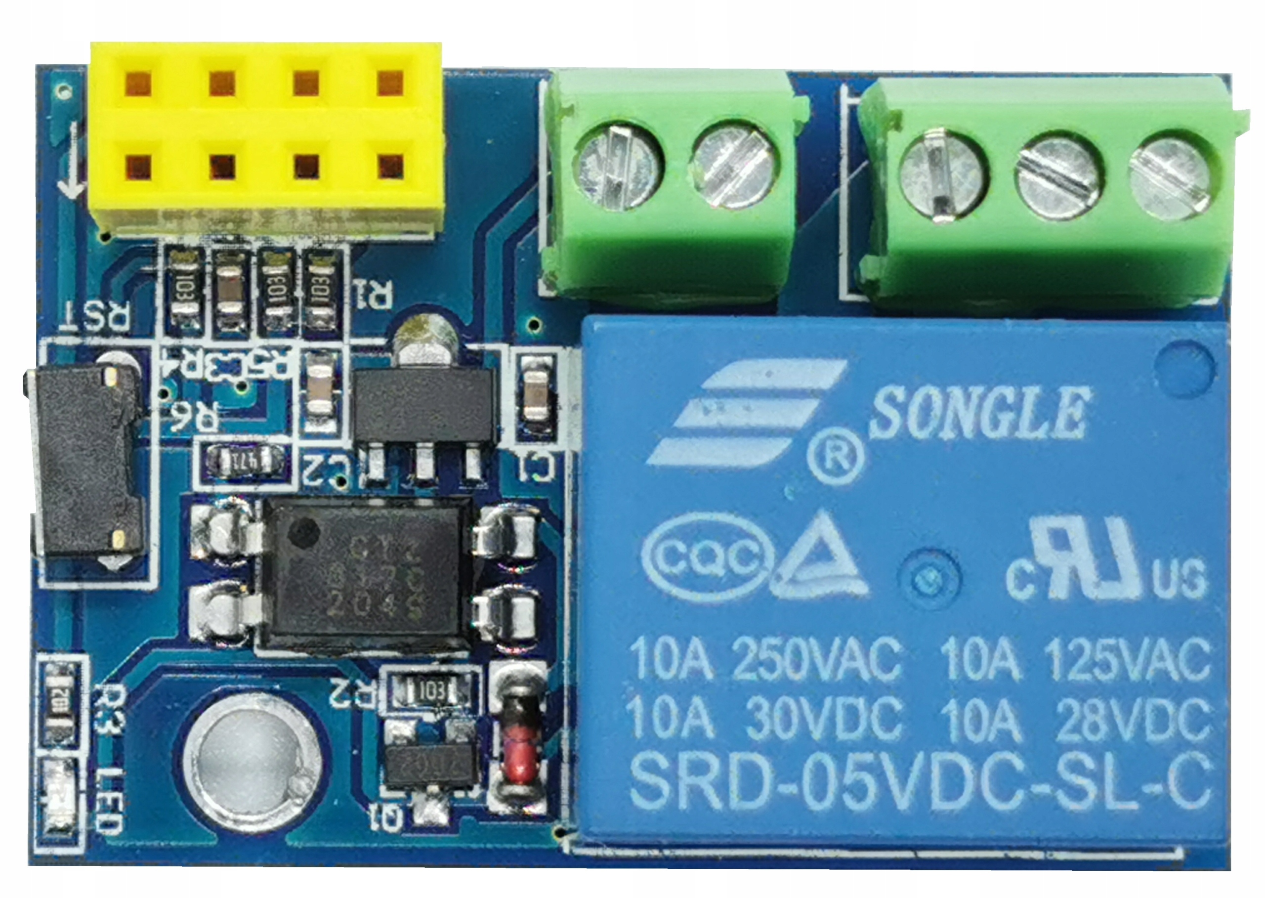 

Przekaźnik 10A do WiFi ESP-01S z ESP8266