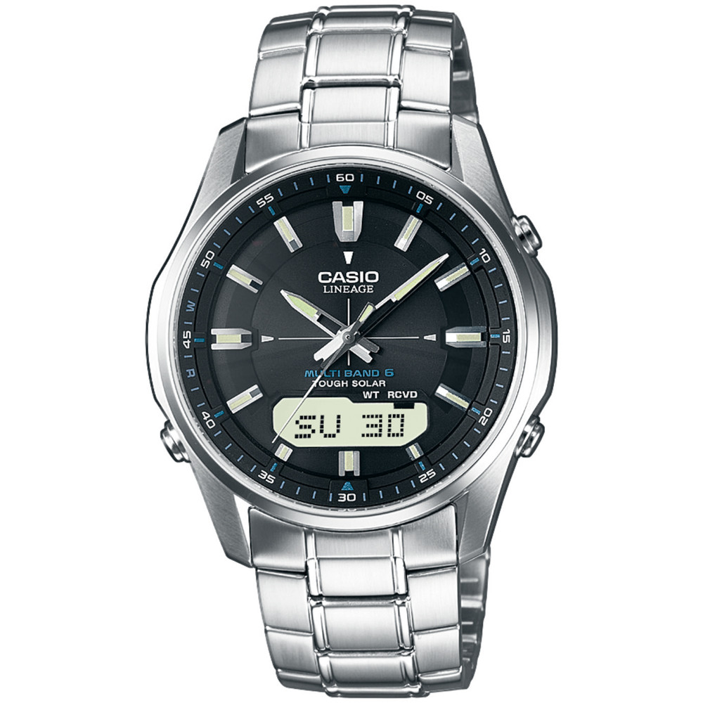 Pánské Hodinky Casio LCW-M100DSE-1AER stříbrný náramek