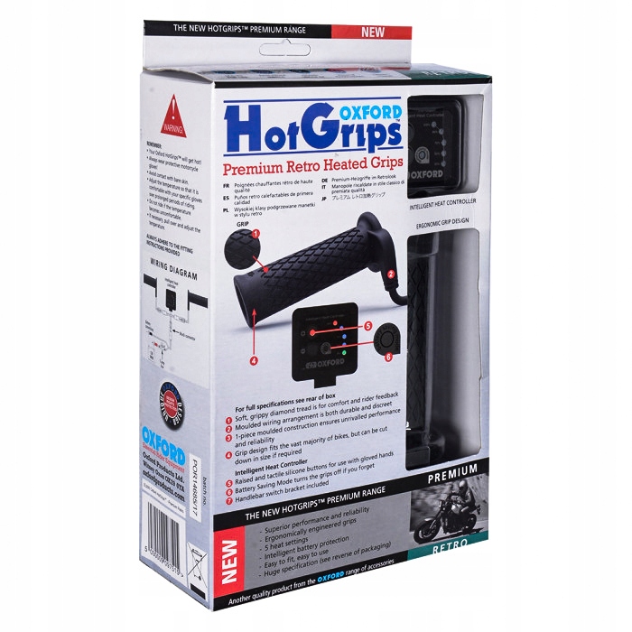 MANETKI PODGRZEWANE OXFORD RETRO STEROWANE Producent Oxford