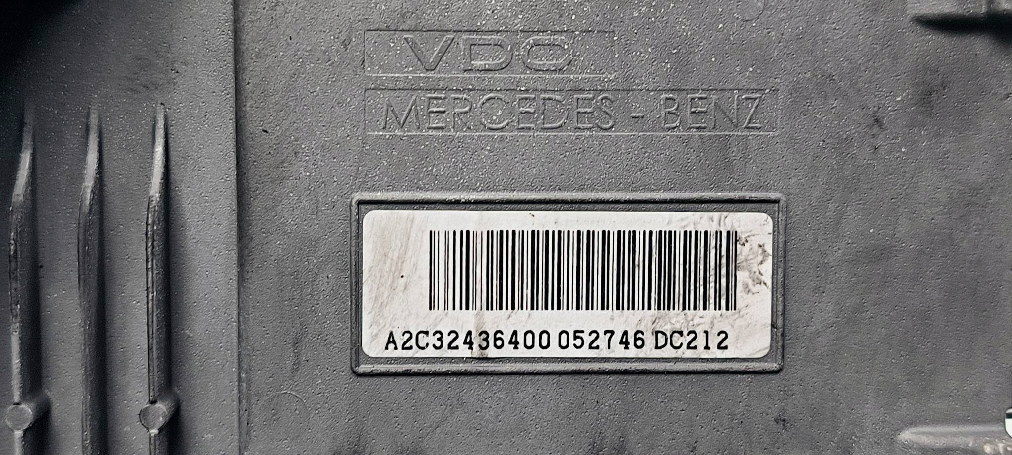 Bildschirm, PANEL A2129014706 MERCDES-BENZ W212 E350