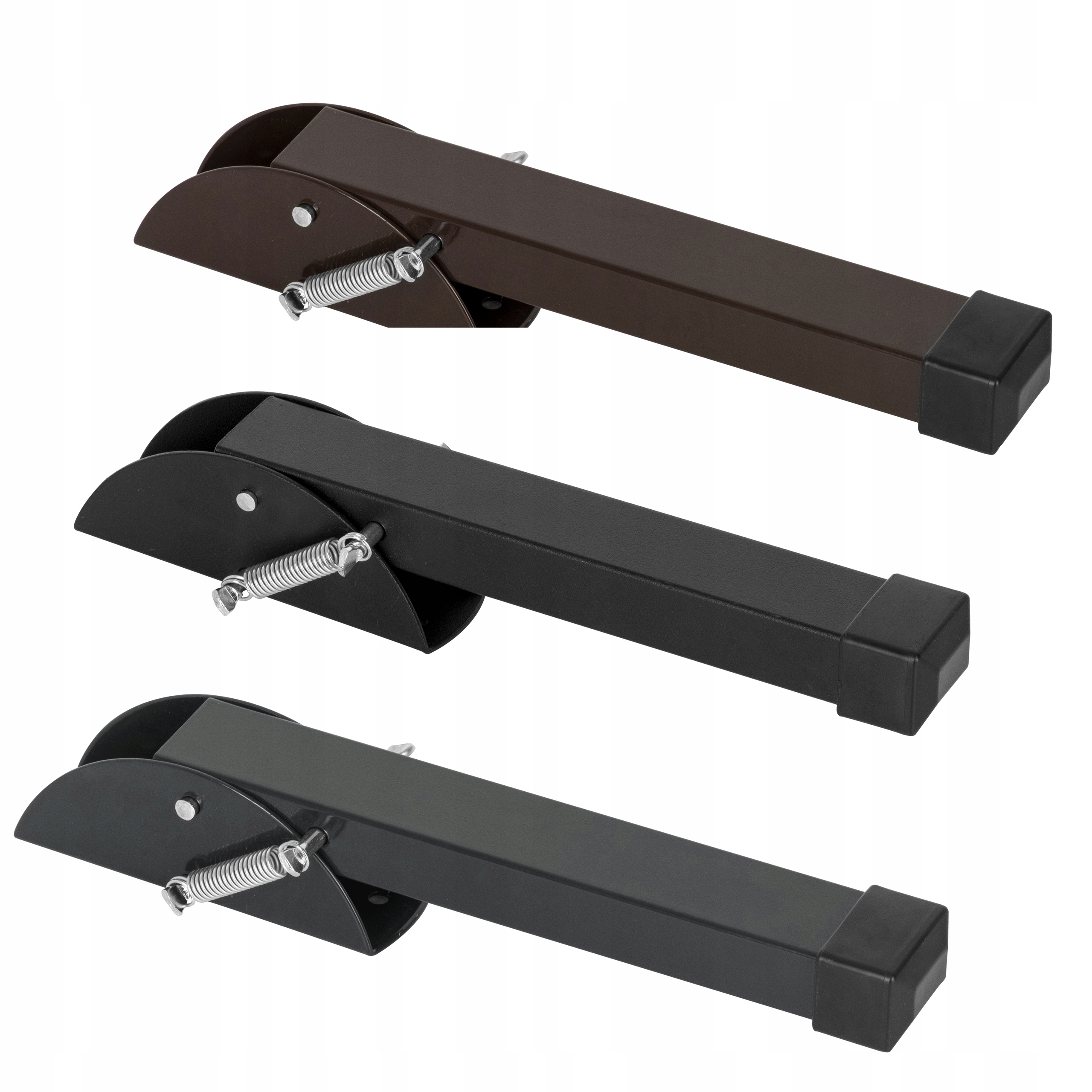 PODPÓRKA GARAŻOWA DO DRZWI BRAM KWADRAT STOPKA NÓŻKA ANTRACYT 200mm Kod producenta PDK200AN