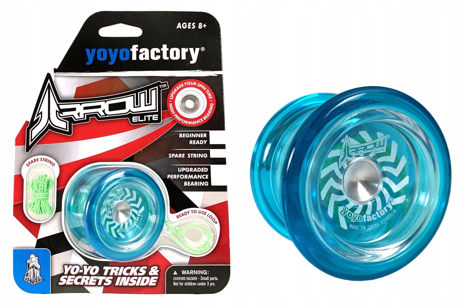 Jojo YoYoFactory ARROW - niebieski Model Arrow