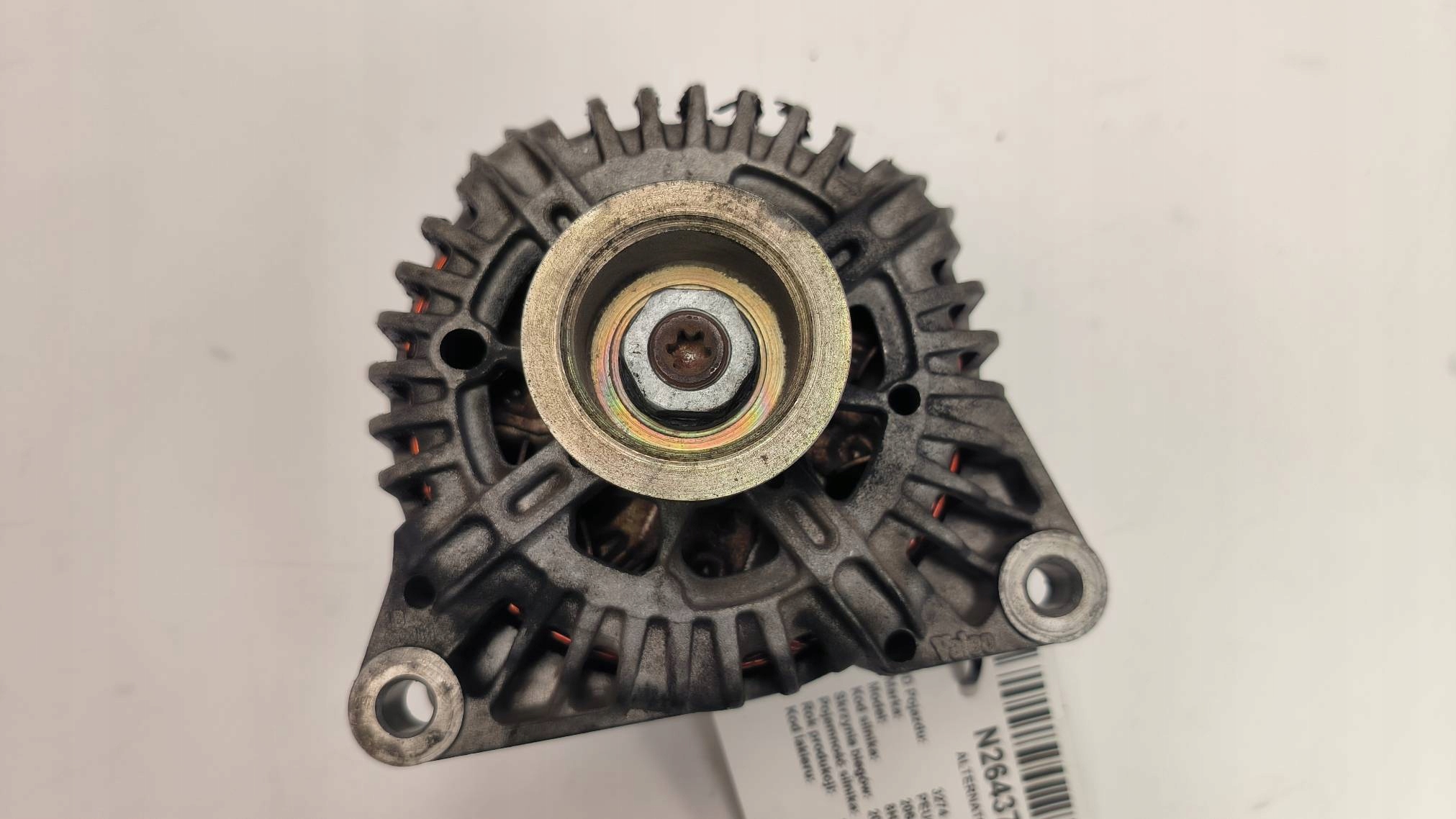 ALTERNATOR 9646476280 PEUGEOT 206 LIFT