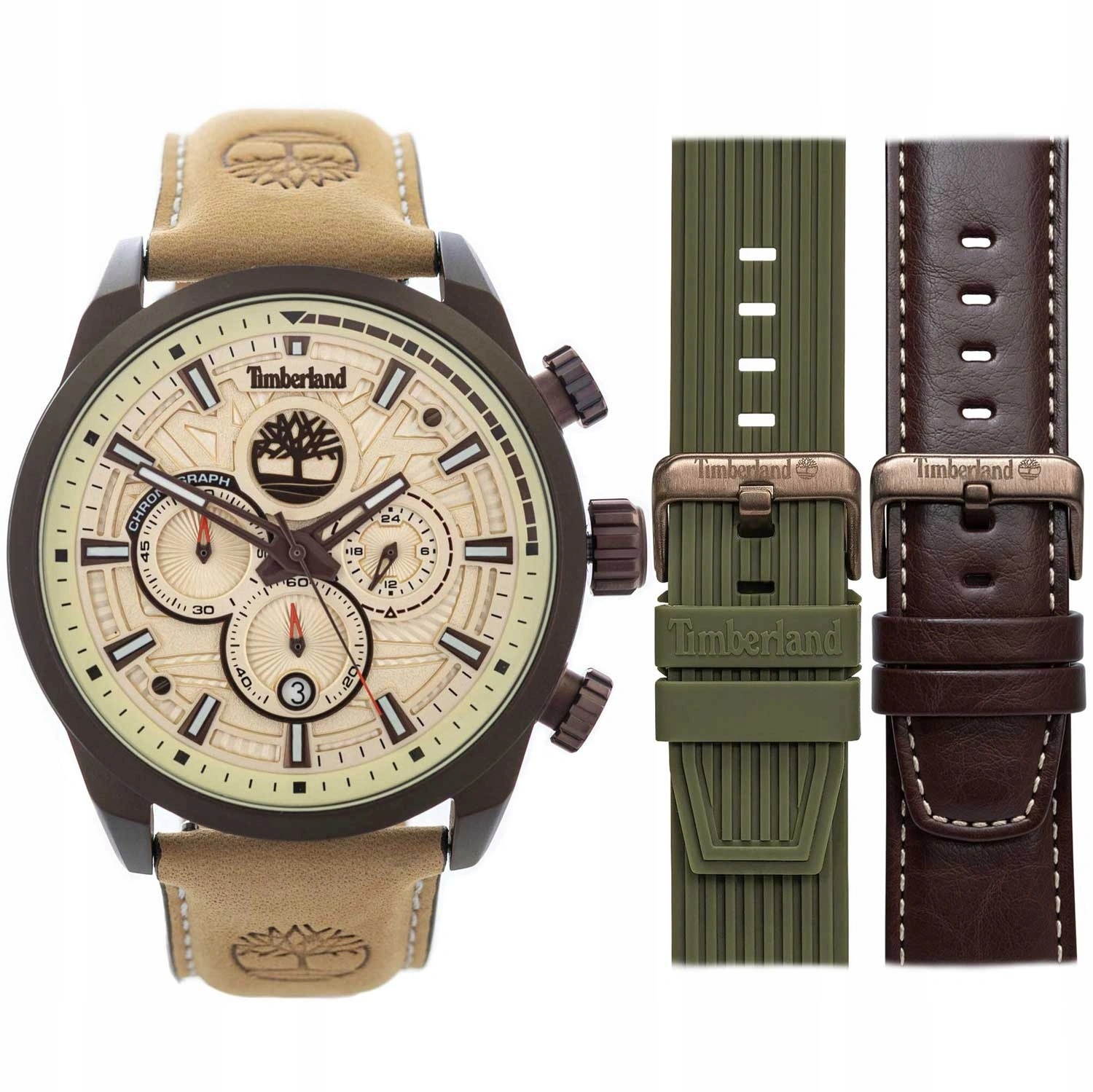 Pánské Hodinky Timberland TDWGQ00949X1 Henniker III Anniversary Chronograf