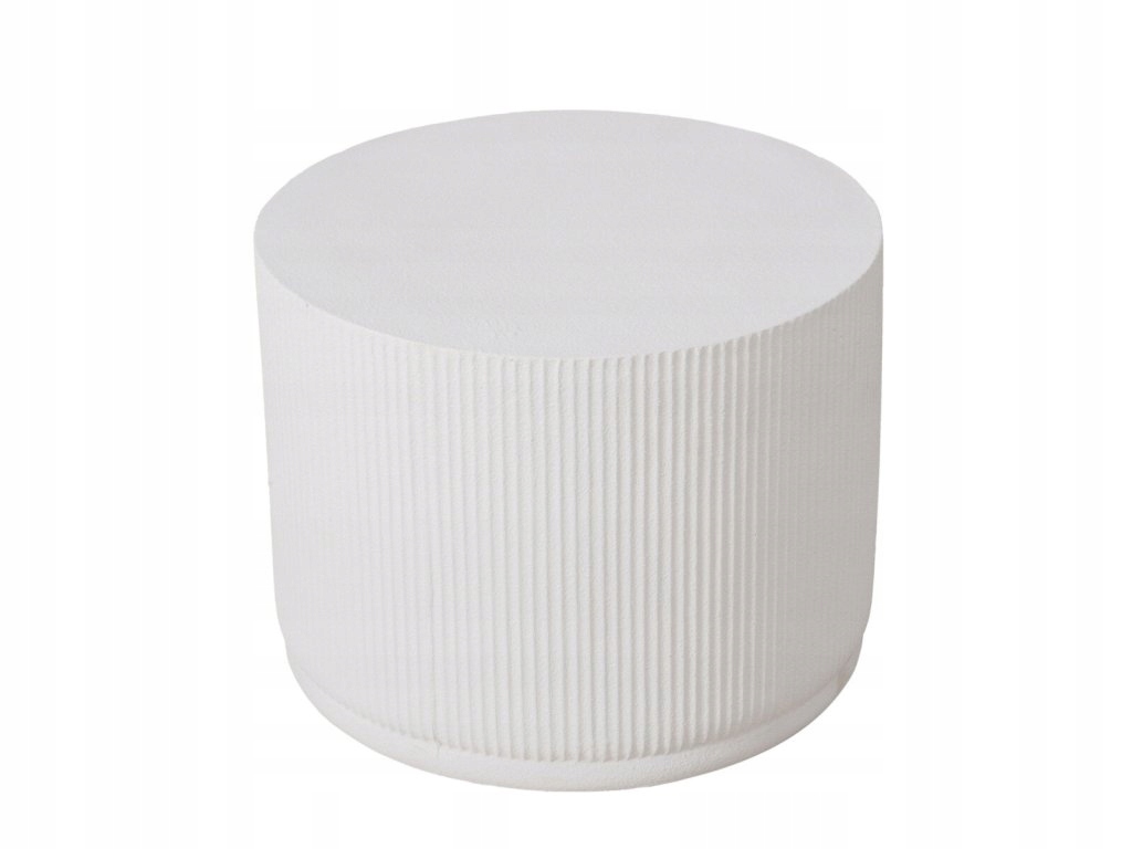 Odkladací stolík Flippo, výška 38 cm, sivý