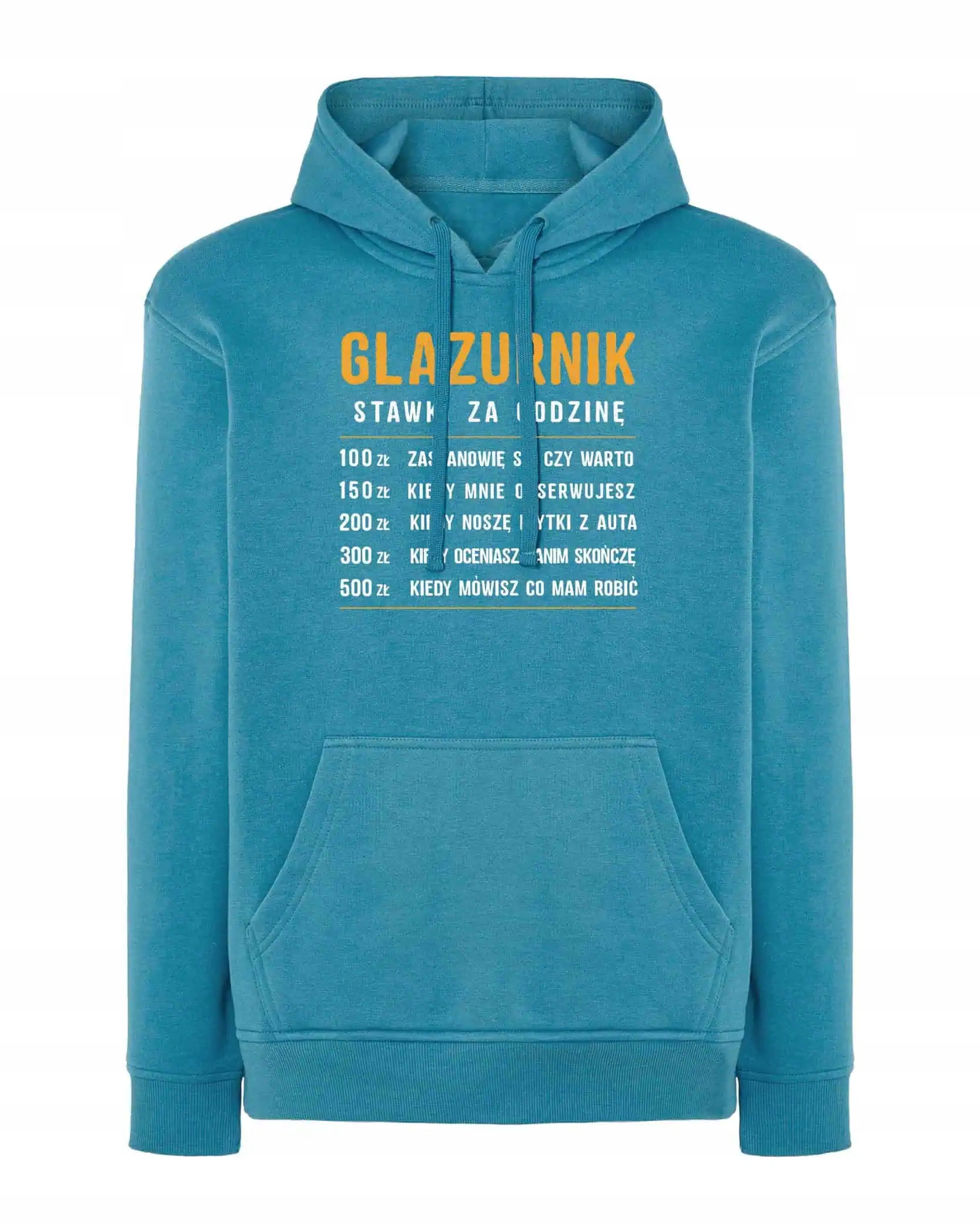 Mikina pro glazurníka Sázky za hodinu na stavbu Stavba Modrá XL