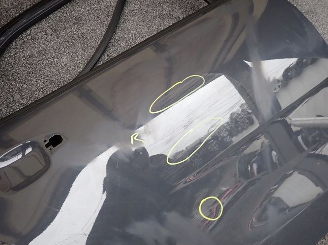 KIA RIO IV 17- door right rear. rear part