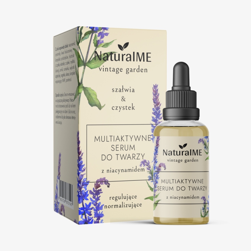 Naturalme Multiaktivní sérum s niacinamidem, ceramidy a cica