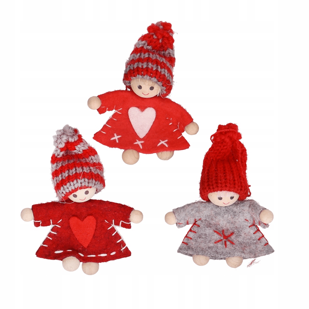 

Makoszki Zawieszki na choinkę ozdoby na stroik