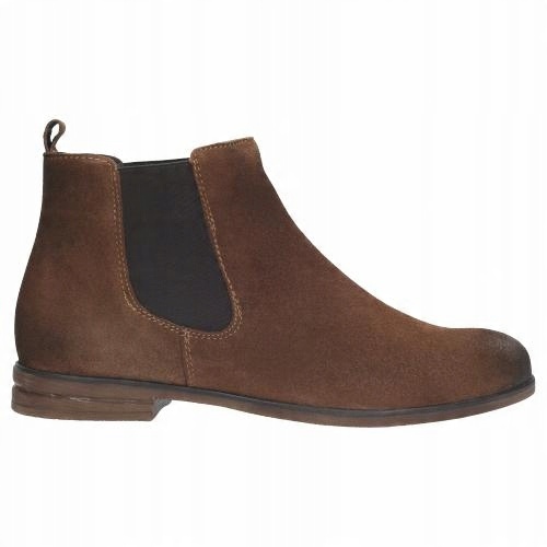

Buty Wojas Botki damskie skóra brązowe r. 39