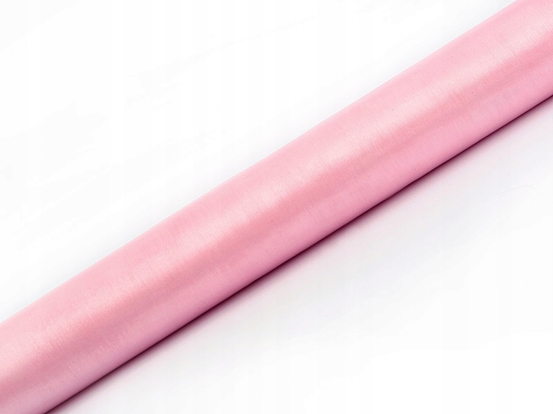 

Organza 36cm 9m na Komunię ślub j. różowa orp-081j