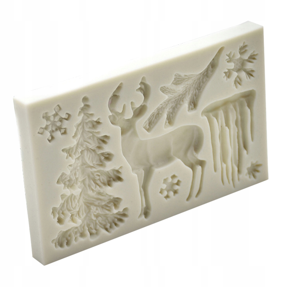 

Świąteczny zestaw silikonowych forma czekolada cuk