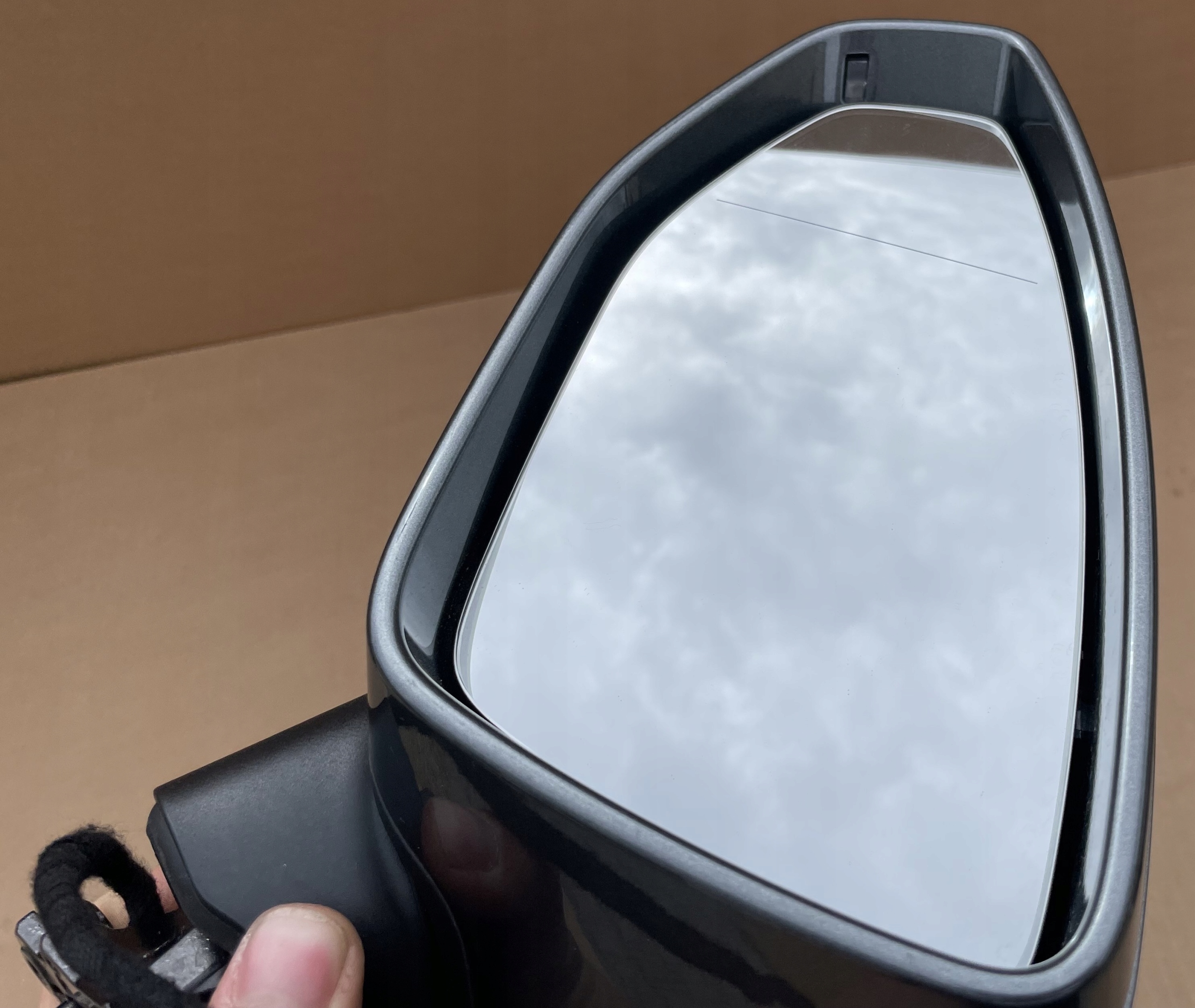 mirror AUDI A6 C8 W colour LZ7S 8 PIN as new original left