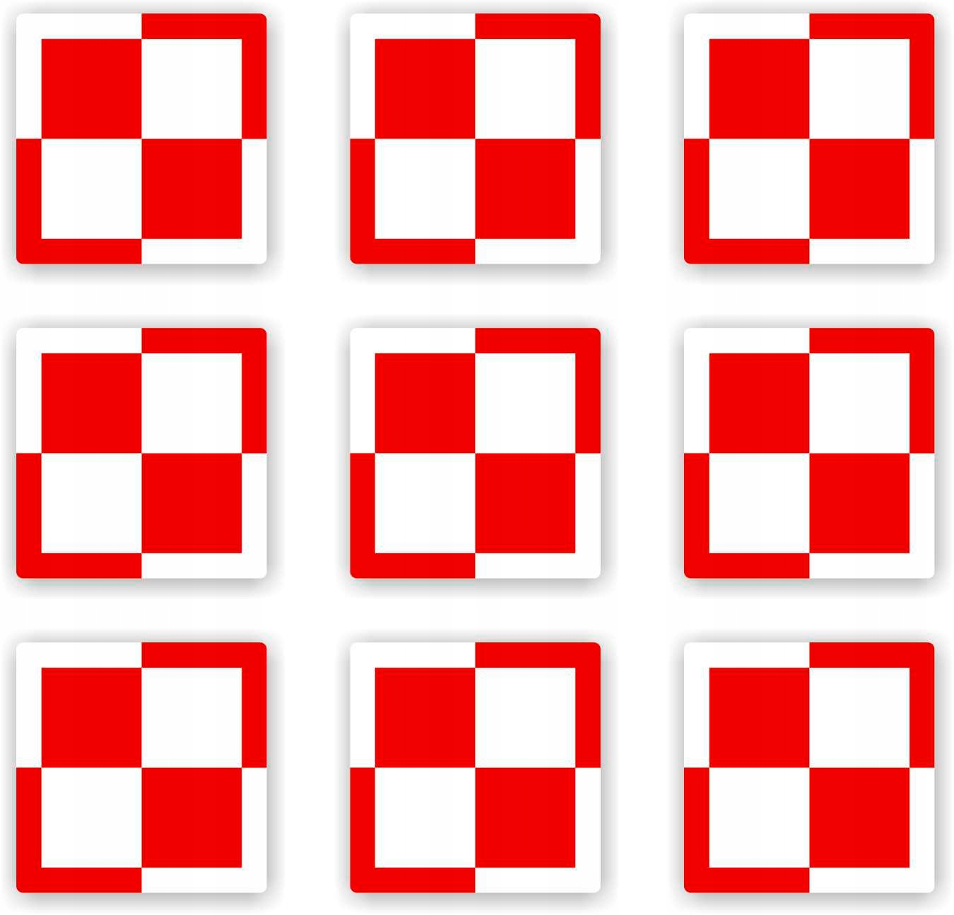 

Zestaw naklejek Szachownica Lotnictwo Polskie 30mm