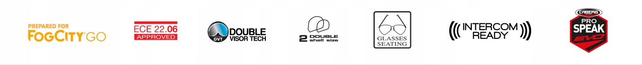 CABERG KASK INTEGRALNY AVALON X CZARNY MAT M Model AVALON X